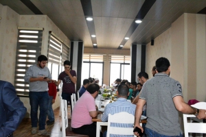 وفد من جمعية الاتحاد الإسلامي في زيارة إلى بلدة البيرة - عكار