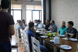 وفد من جمعية الاتحاد الإسلامي في زيارة إلى بلدة البيرة - عكار