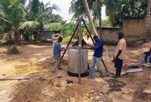 حفر البئر الثامن في غانا خلال العام 2017